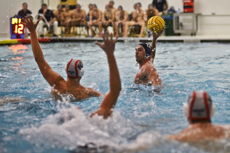 Bogdan Petkovic looks to get the ball past some Bucknell defenders during a losing effort against the Bison.