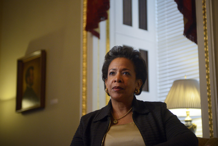 Loretta Lynch, the Attorney General of the United States.